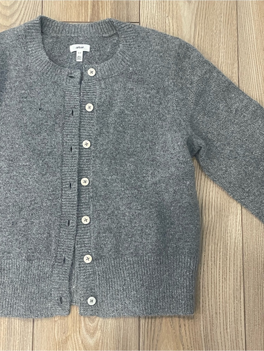 Aerie Grey Cardigan - Picture 3 of 7